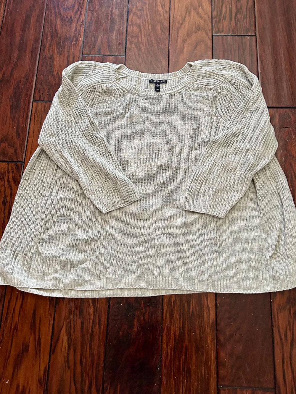 Eileen Fisher Medium 10-12 Women’s Light Grey Sweater